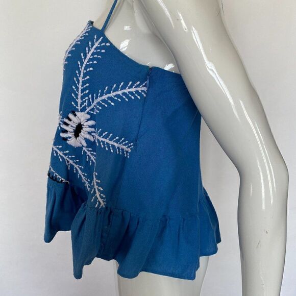 Piper by Townsen Embroidered Ruffle Top - Picture 2 of 6